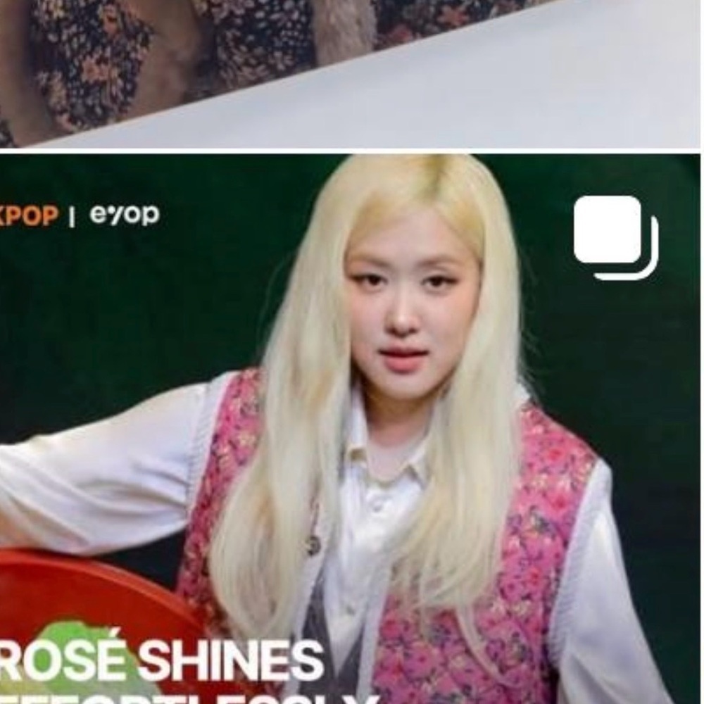 Grannycore Korean vest go viral floral and fur trim - Picture 8 of 10